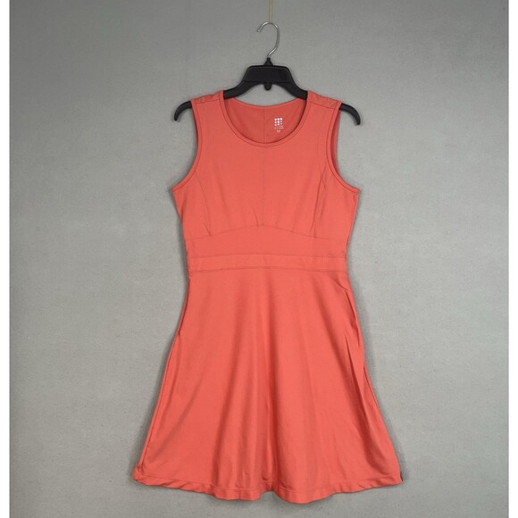 Title Nine Dress Womens Medium Buttah Athletic Pockets Romper Shorts Golf Active - Picture 1 of 16